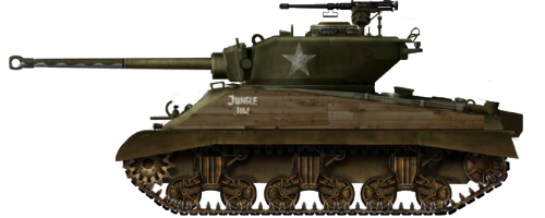 A combination of a M4A6, a M4a3 jumbo, and a firefly.