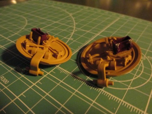 Bakelite periscope mounts