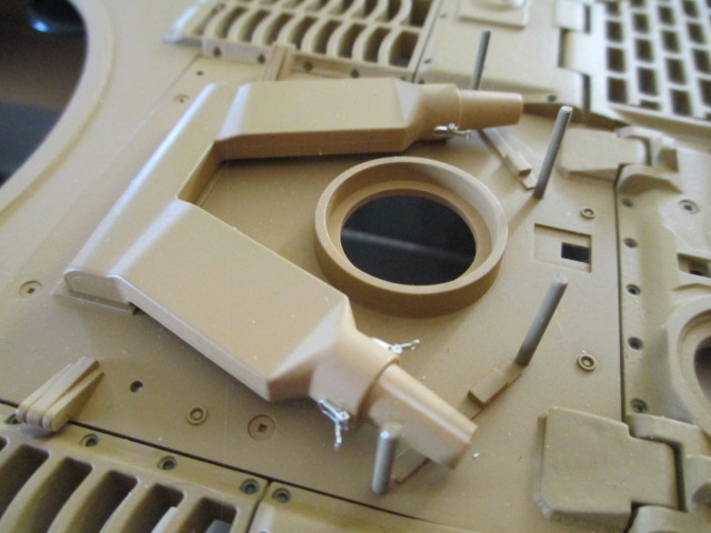Brackets for the air hoses