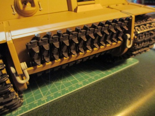 Used the Stix(tm) tool again to screw these flat bolts through on the tow shackle.