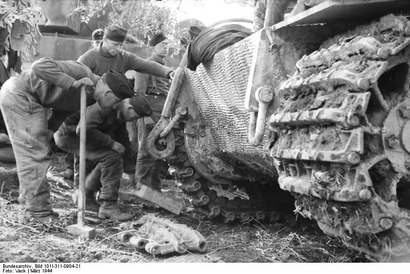 Trying to retrieve Commandant Tiger reversed over