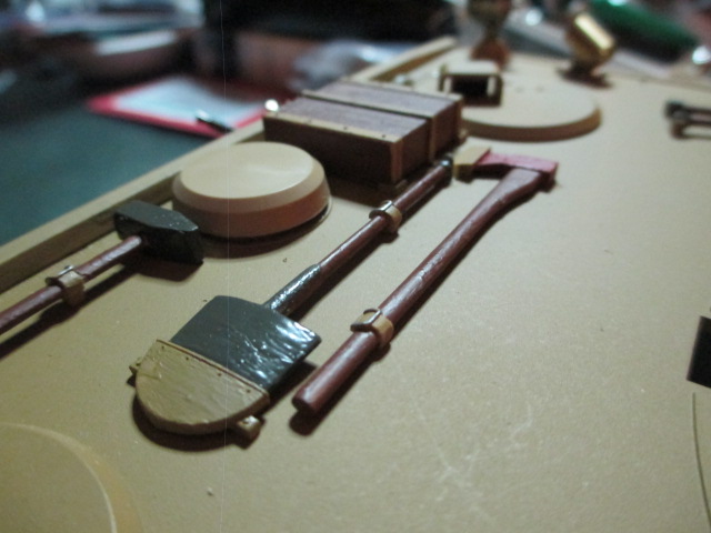 Closeup of tools