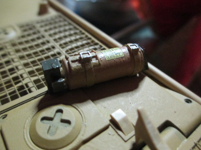 Combo Tamiya and ABER mount and details