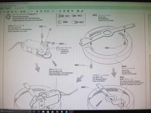 Turret ring MW1 ordered from AAF