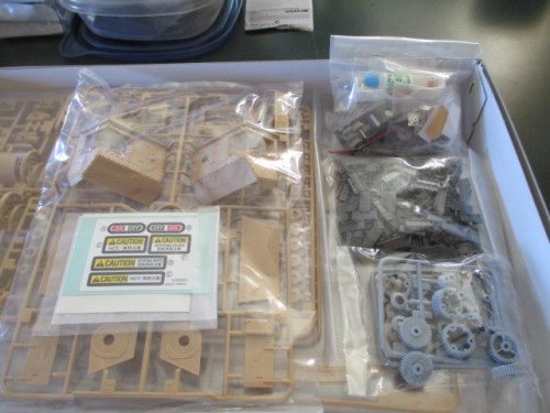 Packed tight with sprues and metal components.  Should really be fun!