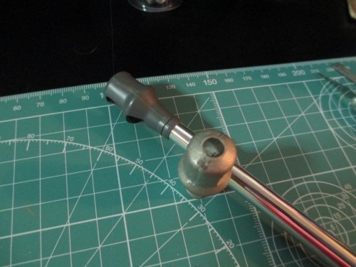 Aluminum barrel and plastic and metal muzzle brakes