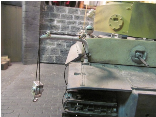 Ingenious Tiger crane for loading crates of Schnapps