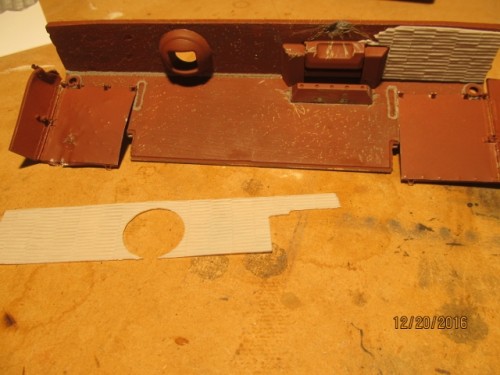 Started Atek Zim front plate