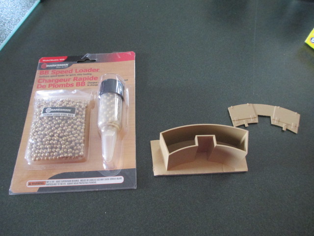 The box interior was foam lined to keep the shot from rattling around.  This required some trace and cut.