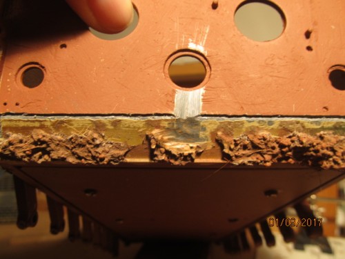 Horizontal weld