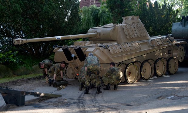 Pristine Panther purloined by petty Polizei..