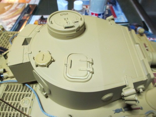 Turret closeup