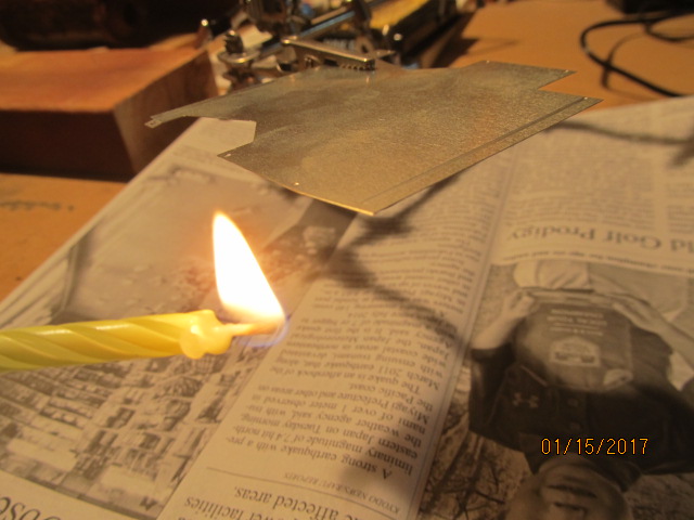 Annealing brass parts helps with bending process.