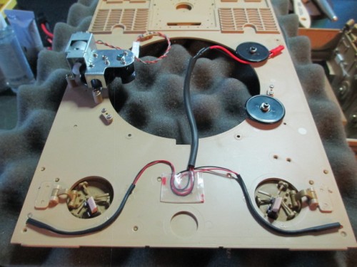 Mounted and ready for plug in.