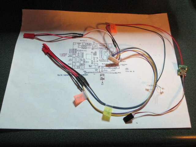 Plugs added for the Headlights, Traverse and Elevation.  Recoil plugs into the MFU