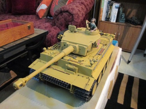 Cured and awaiting possible track weathering