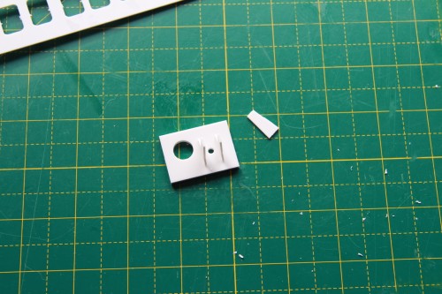 MG assembly in mantlet