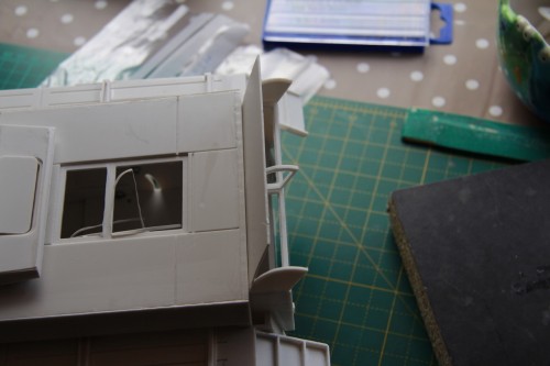 Cowling brackets and plate