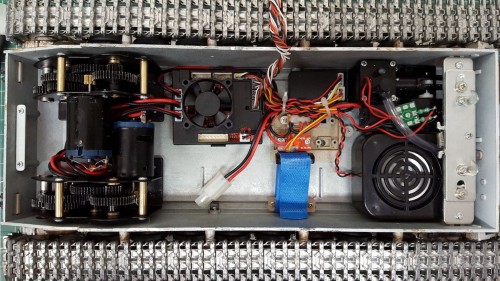 Metal hull interior arrangement
