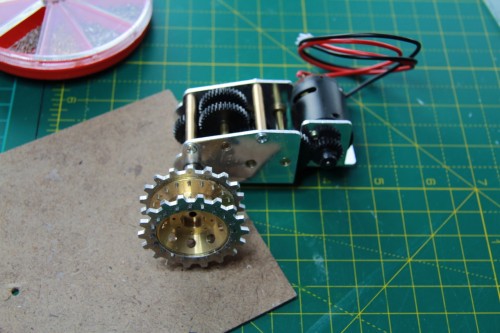 Some burrs to remove from bespoke sprockets
