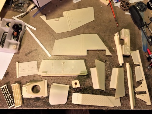 Juckenburg Nashorn parts