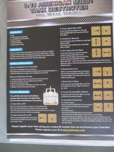 MATO TX Manual