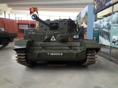 Front of the Bovington Cromwell I photographed last year
