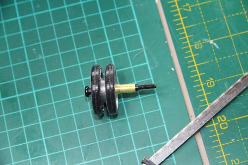Assembling bearing prior to cutting