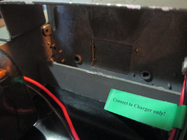 Shot showing the latch at work.