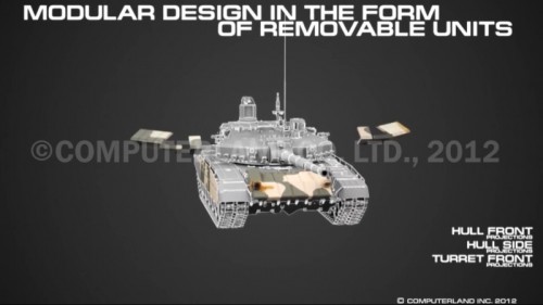 T-90SM Stock Turret Configuration.