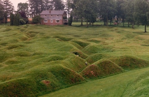 Land between German and British lines. Beaumont-Hamel- the Somme