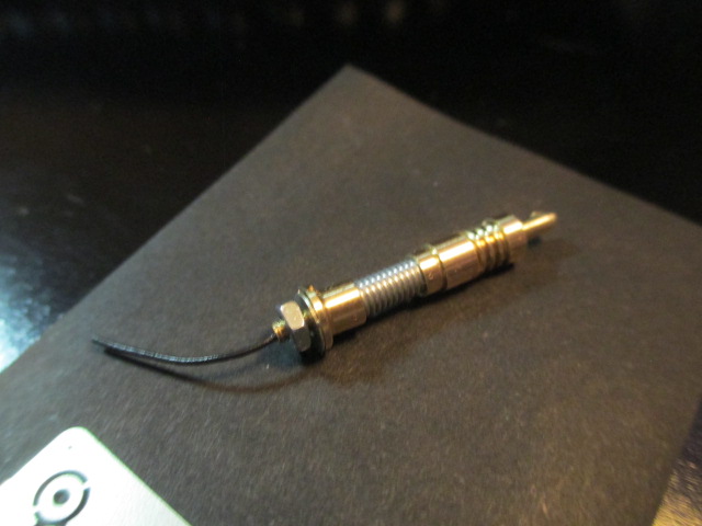 Completed piece awaiting a mount