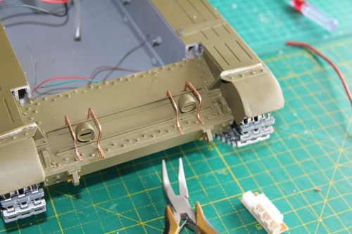 Bonding rear legs with epoxy