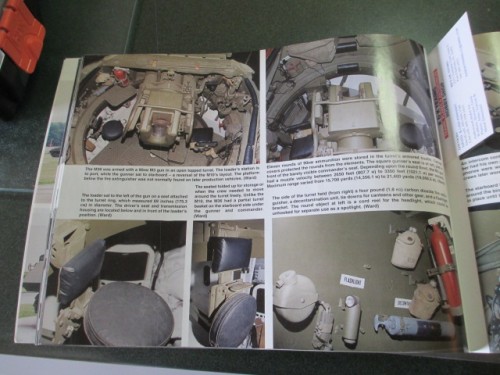 A page from the 'Walk Around' book giving a good view of some of the M36 type turret equipment and setup.