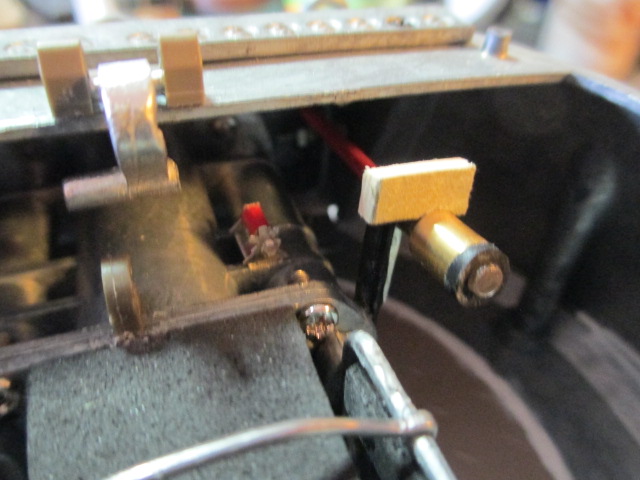 WIP on the Direct View Scope and mount.  The previous flat bar made a great mount and a plastic tube runs all the way through the mantlet from the back of the scratch Scope.