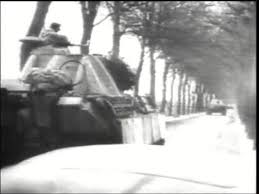 Panthers of Pz Abt 5, 25 Pz Gren Div heading east from Neubarminin down Ortwiger strasse toward Ortwig, 2nd Feb 45.