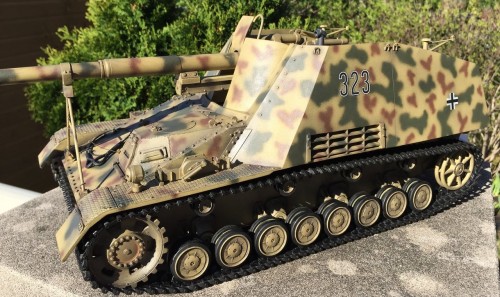 Juckenburg Nashorn 1/16 scale, enhanced