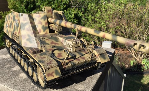 Juckenburg Nashorn 1/16 scale, enhanced