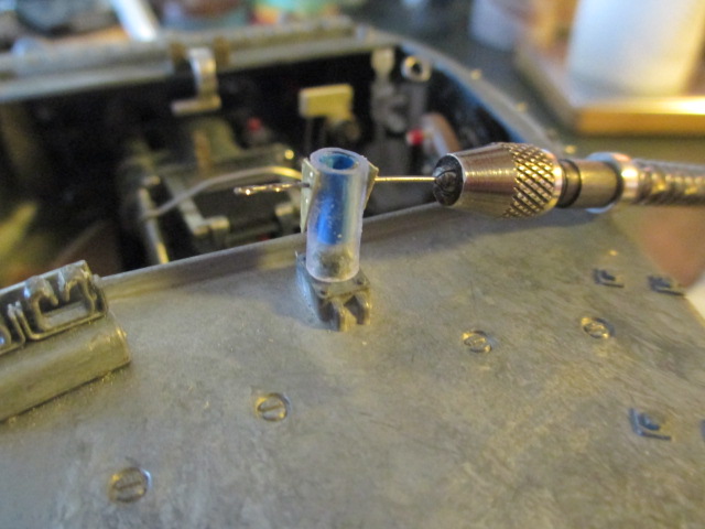 Probably a good thing I could not get the MATO upright loose.  I could not have drilled it with a Yankee Drill and non carbide bit.