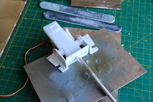 Revised gun supports
