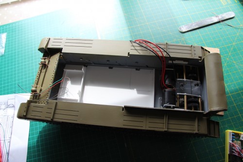 Battery and MFU tray in place