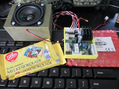 Norge Chocolate! and oh yeah, a TK24 and custom speaker box  ;o)