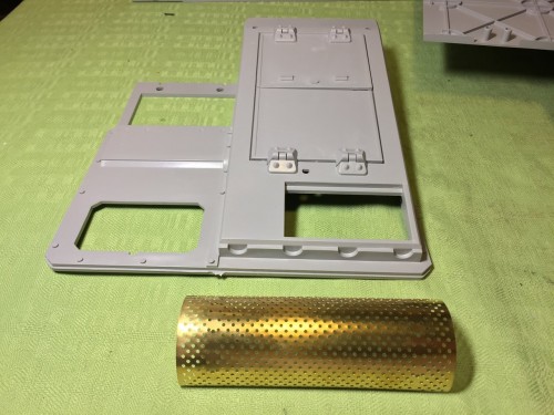 Panzer II muffler grill