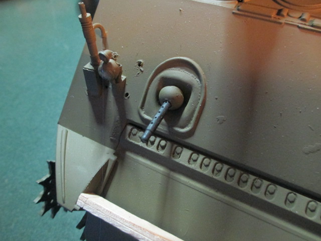 .30 cal barrel carefully painted...