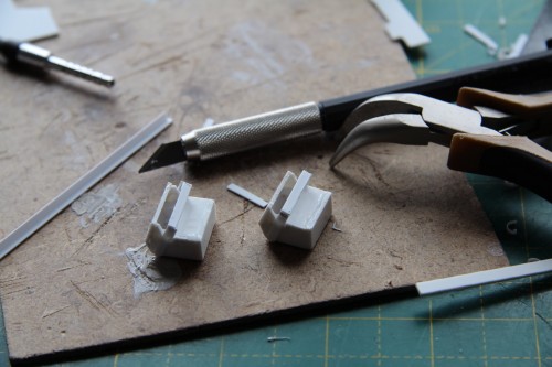 Box elements in place