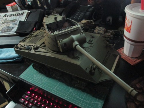 The M36B1 is coming along.