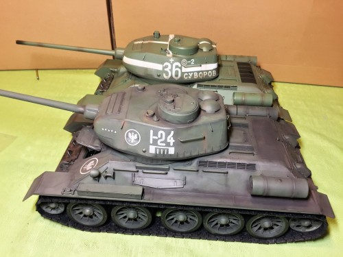 WSN and Torro T-34/85 comparison