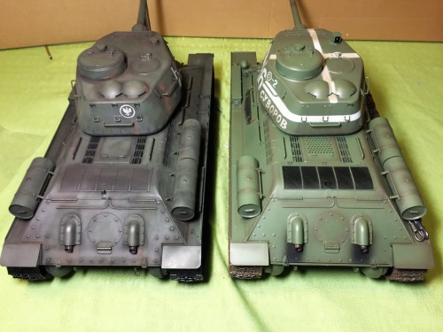 WSN and Torro T-34/85 comparison