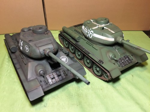 WSN and Torro T-34/85 comparison