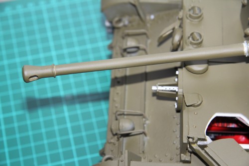 Taigen MG fitted in bow position